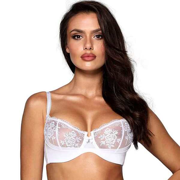 sheer lace bras