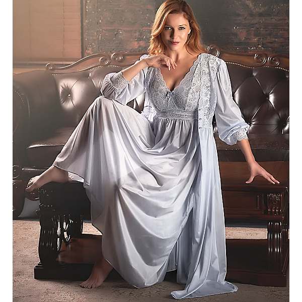 see through nightgown