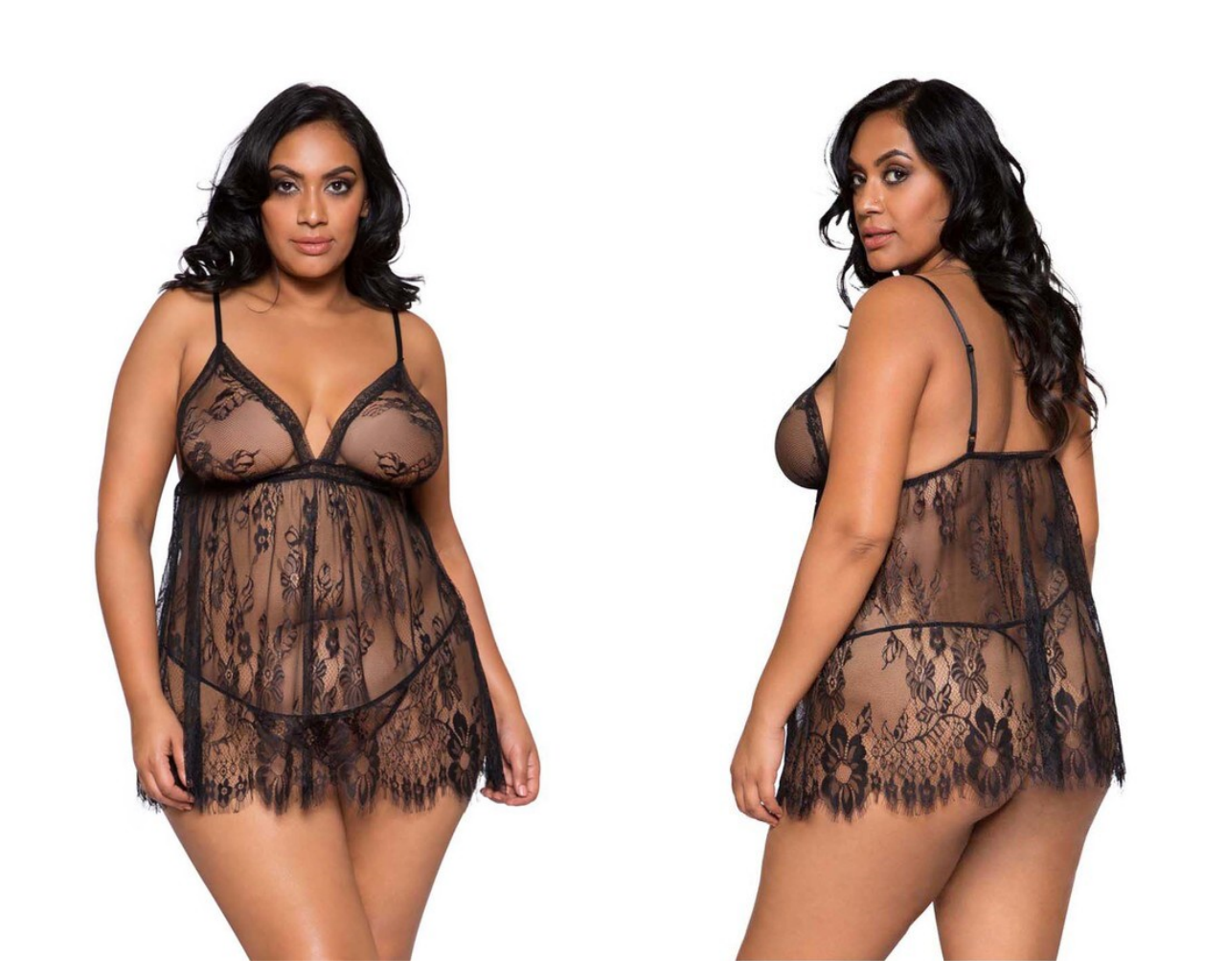 sheer nightgown