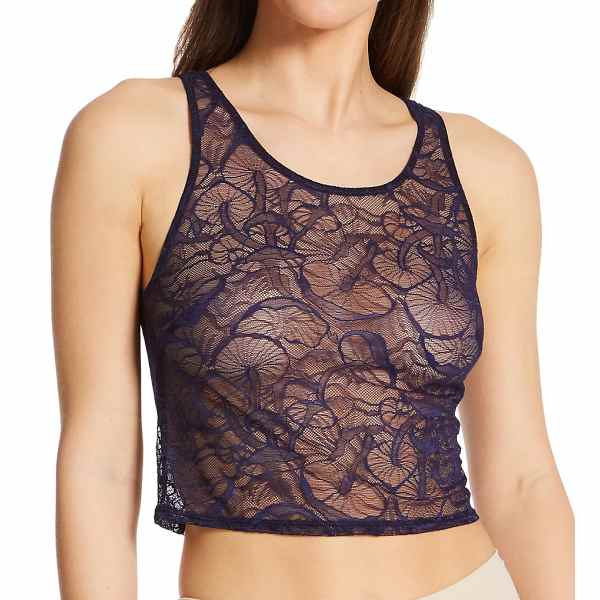 sheer lace camisole